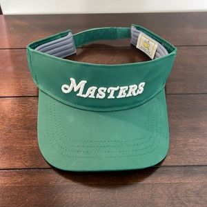 Masters green visor